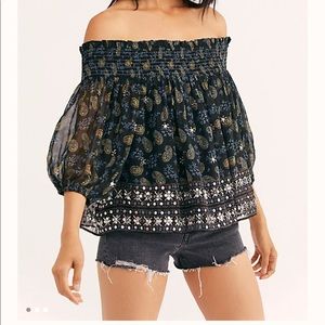 NWT Free People Age Of Aquarius Top